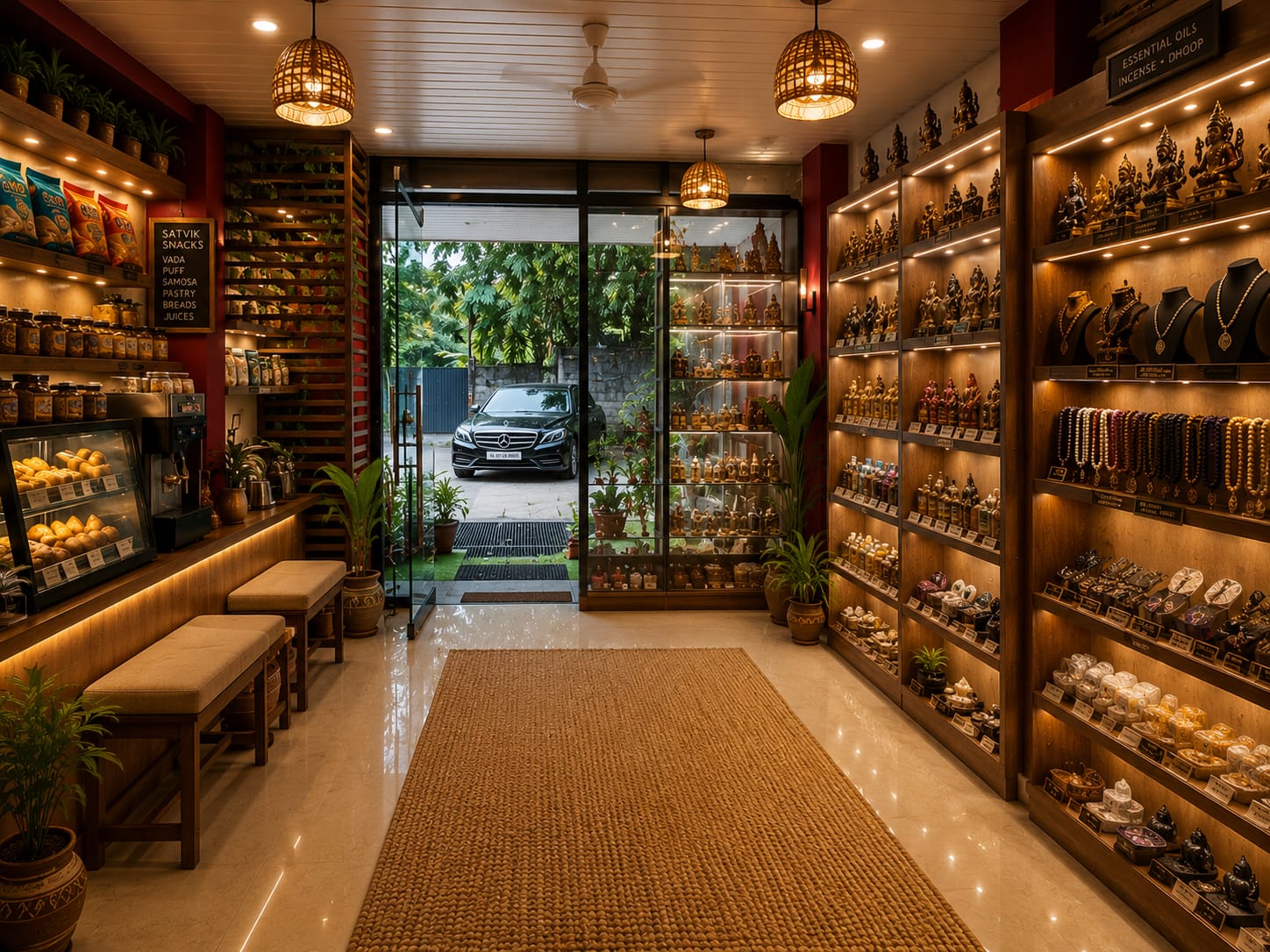 Store Showcase & Holy Altar Display